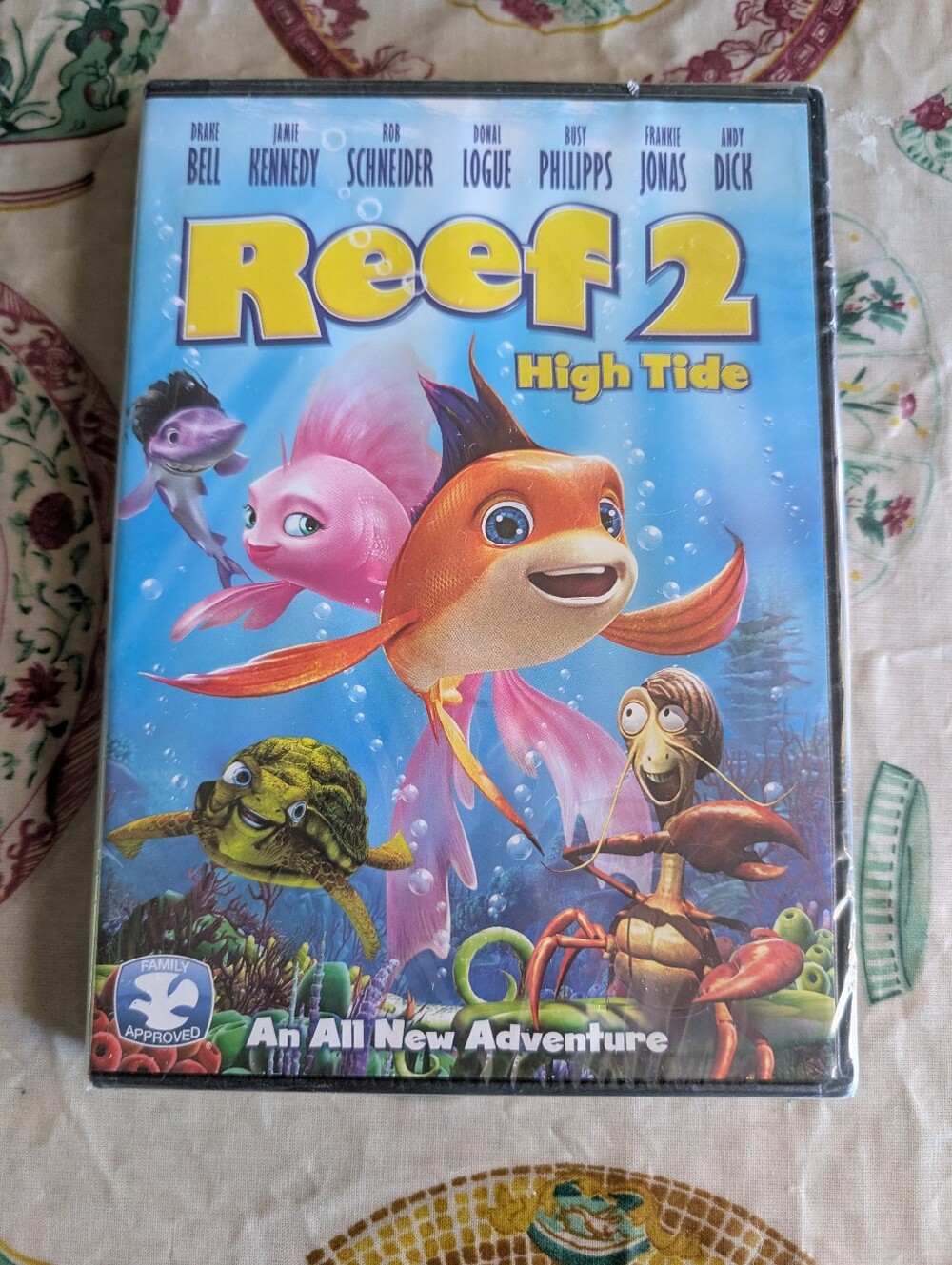 Reef 2 High Tide DVD Animated Family Movie Drake Bell Rob Schneider New Sealed